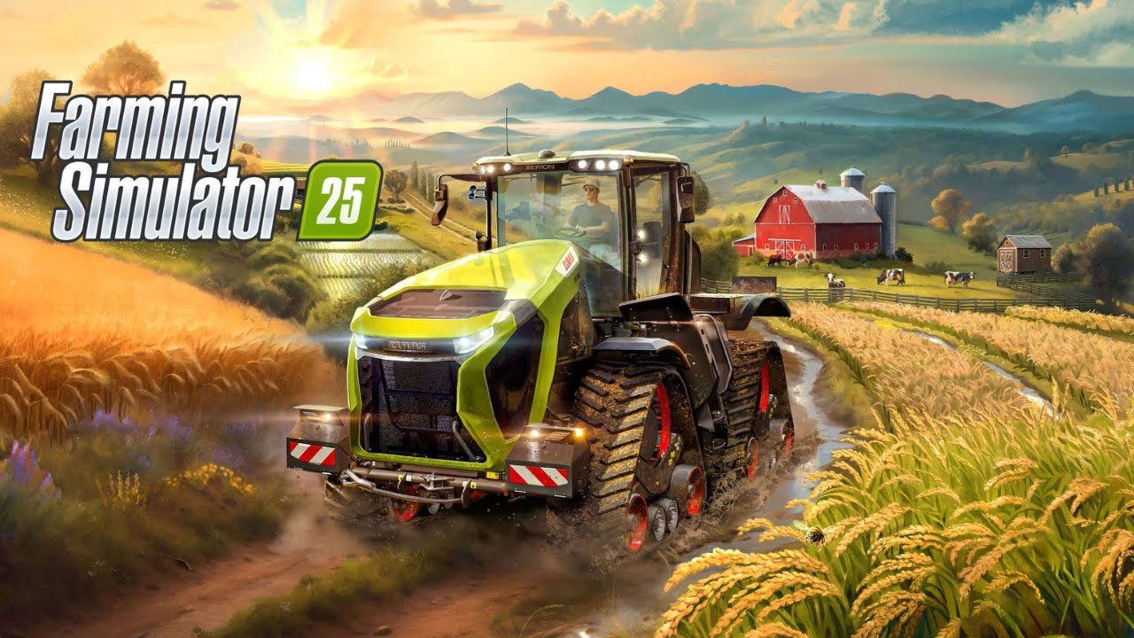 un noob a la campagne 2 Farming simulator 25