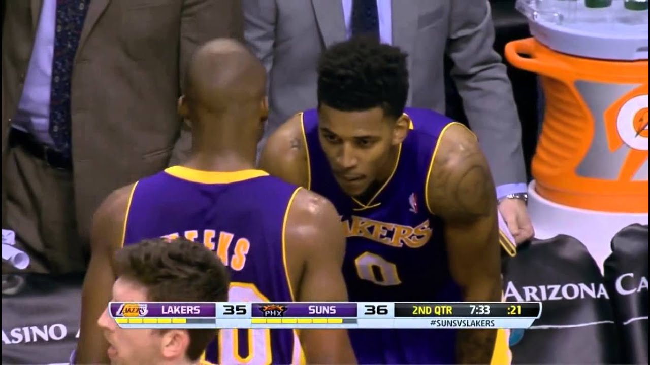 Suns - Lakers brawl leading to Nick Young's ejection