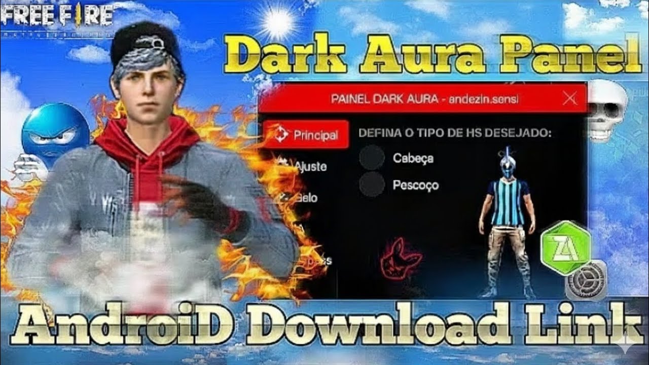 100% Working 🔥 !! ANDROID DARK AURA PANEL 🇧🇷 ANDROID DOWNLOAD LINK 🔗 // FREE FIRE (2025)