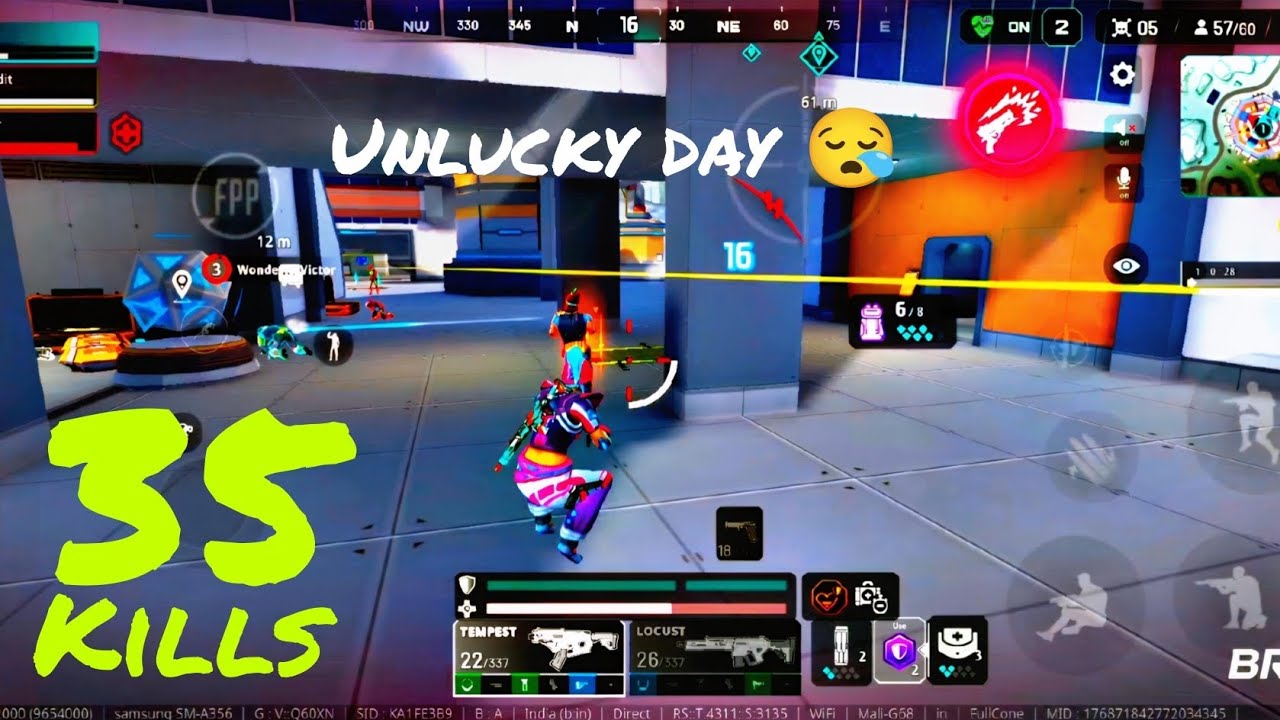 35 KILLS 😈 | UNLUCKY DAY BUT INSANE CLUTCHES 🔥 | INDUS BR 