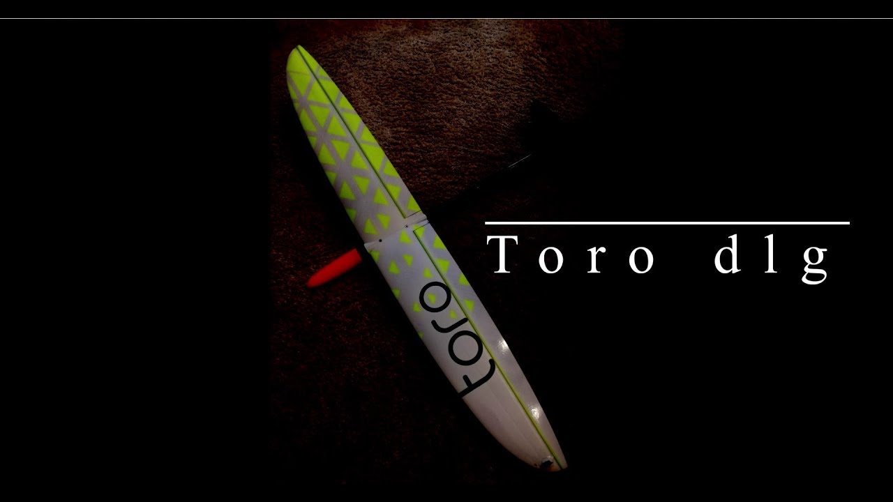 Toro 1m dlg 'receiver ready' unboxing - discus launch glider