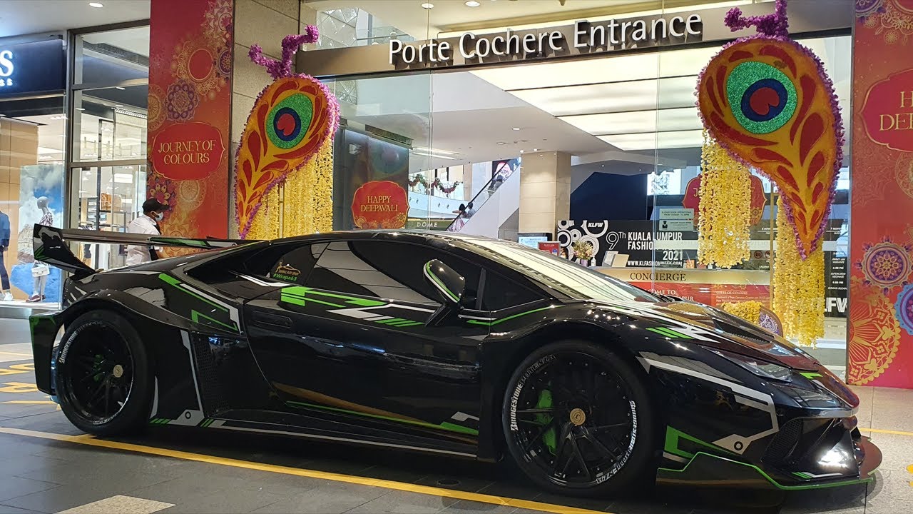 The 1 of 1 Lamborghini Huracan GT Liberty Walk in Malaysia @ Pavilion