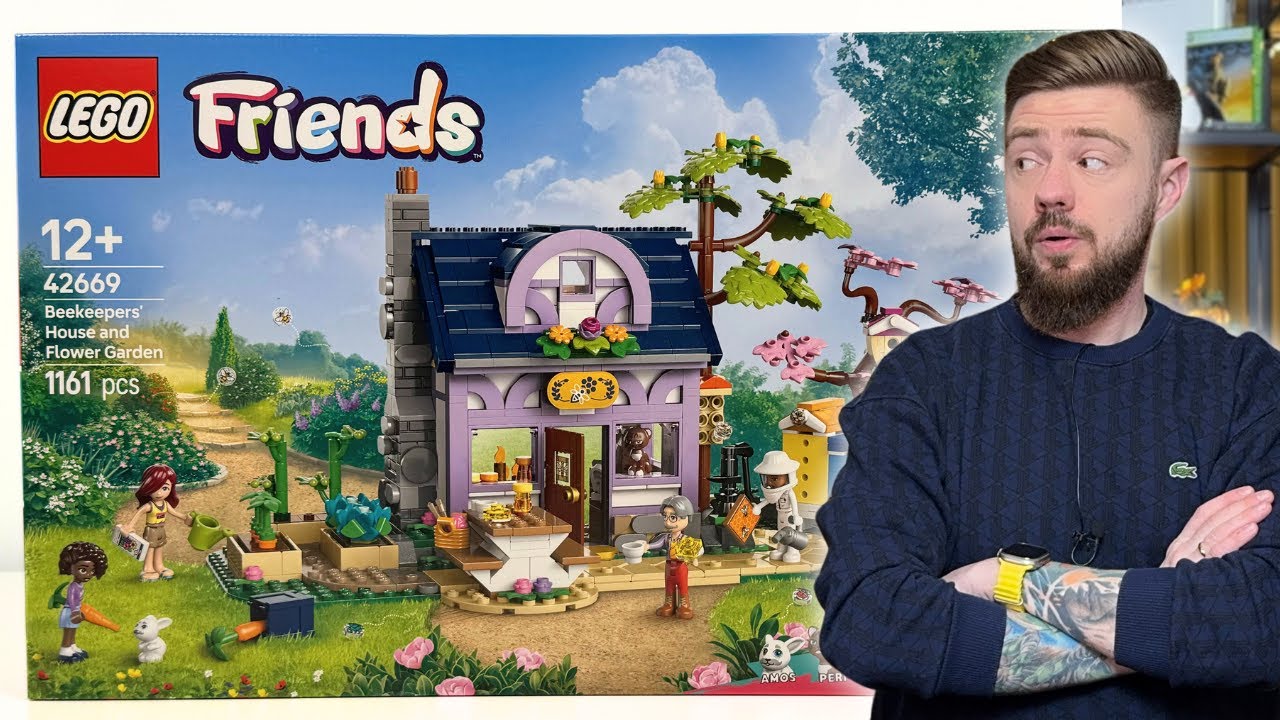DOM PSZCZELARZY I KWIATOWY OGRÓD 🐝 LEGO FRIENDS 42669 RECENZJA
