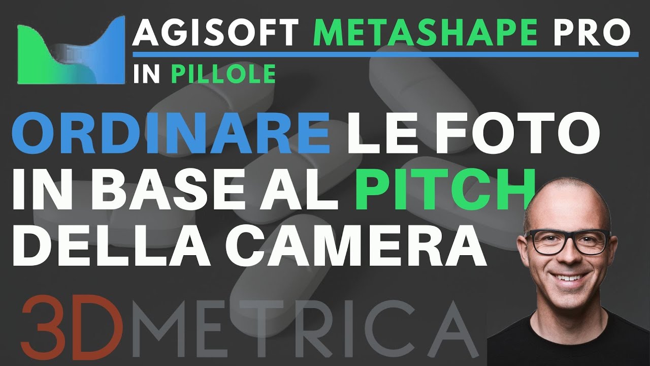 Agisoft Metashape - Ordinare le foto ed abilitarle/disabilitarle per elaborazioni specifiche
