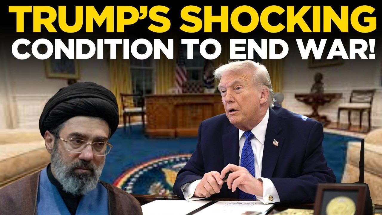 Donald Trump LIVE: Trump Sets Final Terms To End Iran War | Big Warning To Tehran | Tehran In Shock!