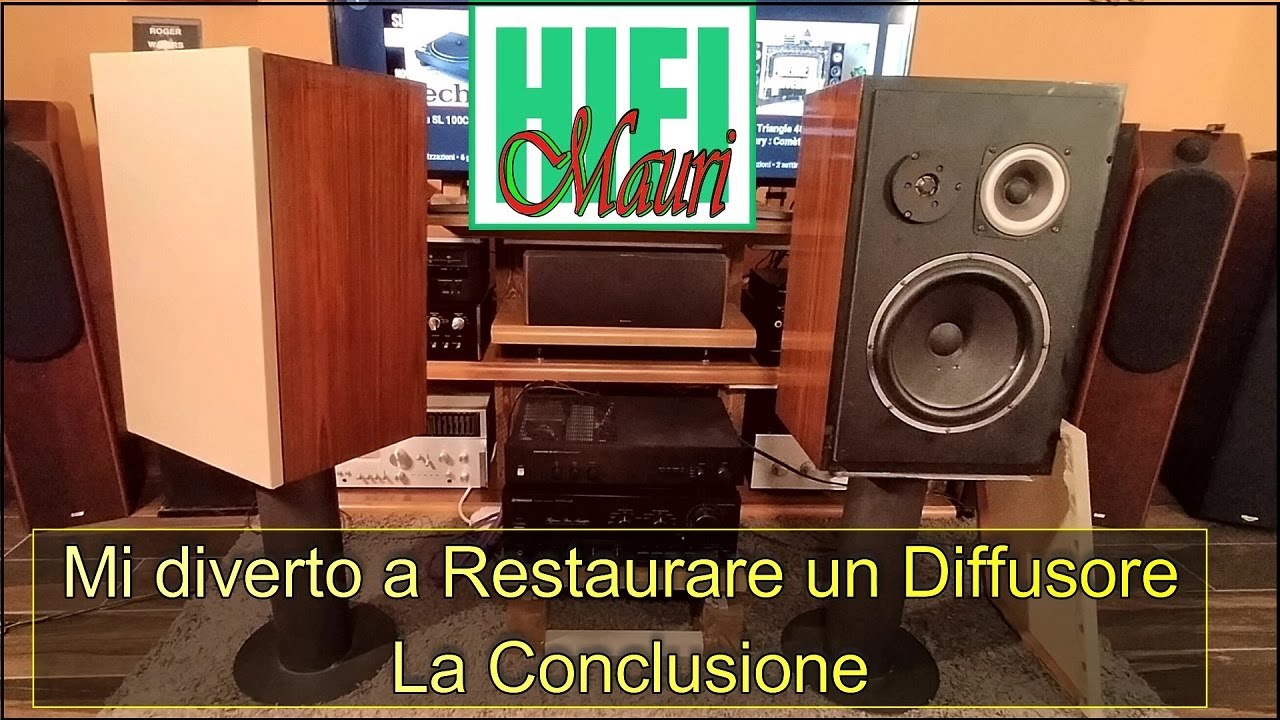 Mi diverto a restaurare un diffusore : Conclusione
