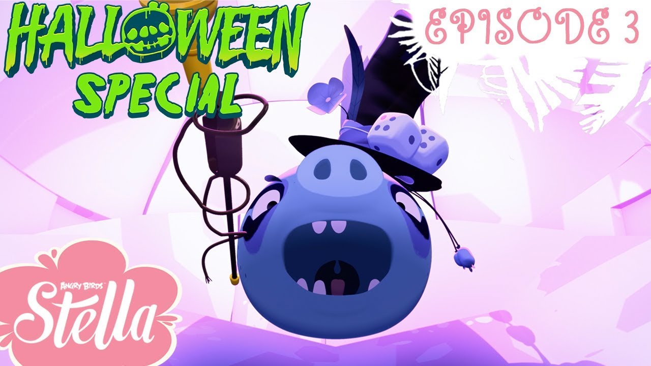 Angry Birds Stella | Night of the Bling - S2 Ep3 #Halloween