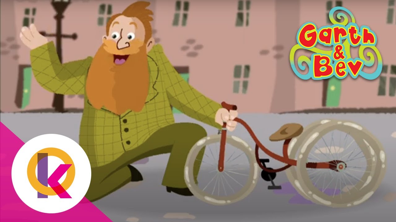 🎡 Garth and Bev - Air Filled Tyre | S1 E2 | Kids Learning | Educational Cartoon | Cartoon | Kids Fun