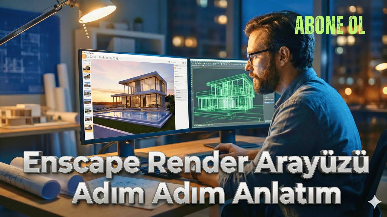 Enscape Render Arayüzü 0’dan 100’e — Adım Adım Anlatım 