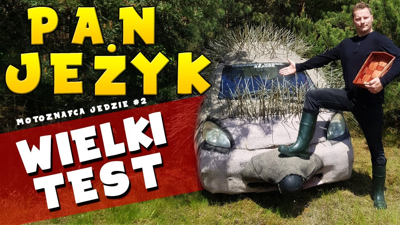 PAN JEŻYK - WIELKI TEST - MotoznaFca jedzie #2