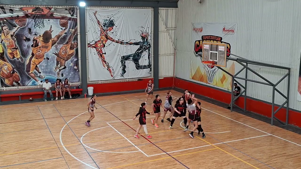 JUVENILSEDE: DOMO FELIPE CARRILLO PUERTO (POLVORIN) — IPN GINDA VS THUNDER TLAI (1/4)