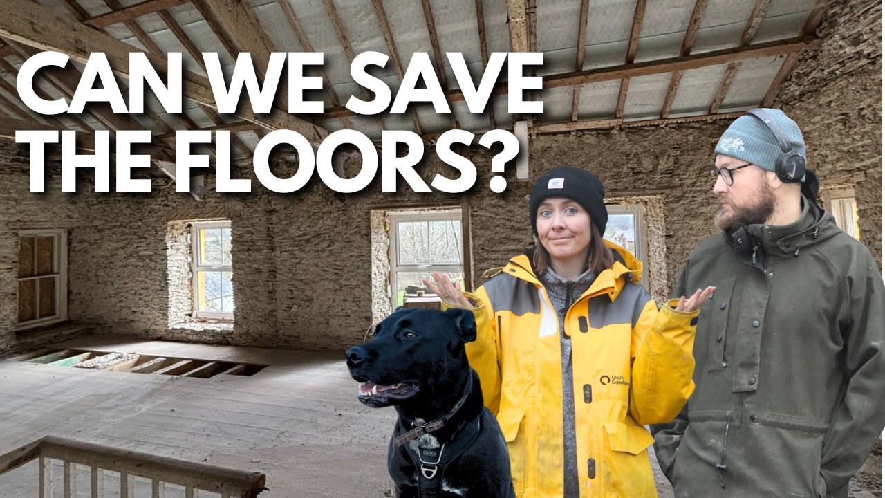 Restoring Abandoned Homestead Floors | The Reality of DIY Renovation (ep.46)
