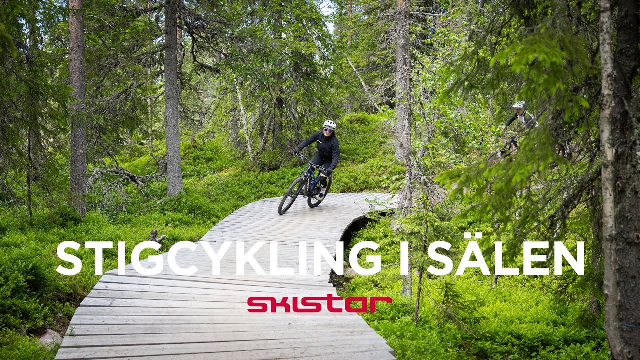 Stigcykling i Lindvallen - S&auml;len