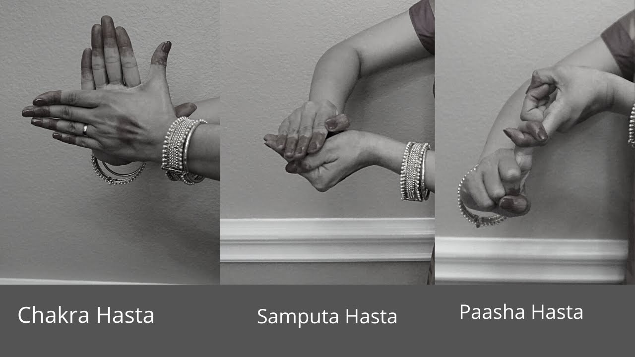 Chakra, Samputa & Paasha Hastas
