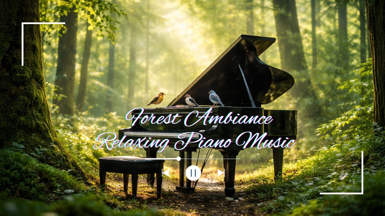 Relaxing Piano Music with Birds Chirping 🌿 | Peaceful Forest Ambience