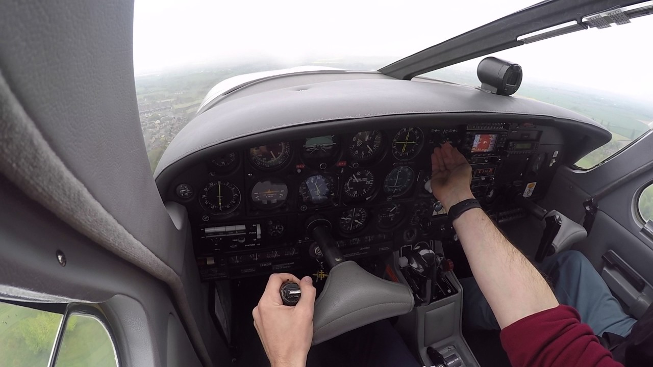 Pilot flight vlog, Gloucester to Turweston, IMC