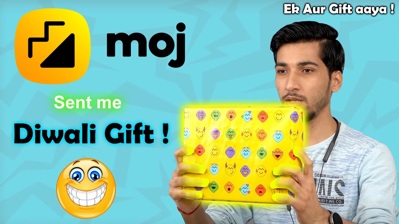 @mojindia sent me this amazing Diwali Gift 😍 | Thank you so much Moj 🔥