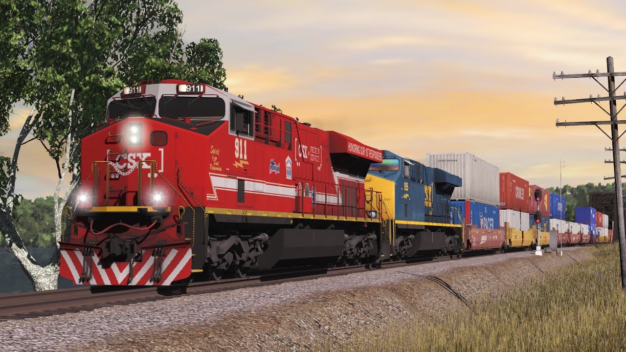 Trainz 22: The Riverton Subdivision Railfanning #1