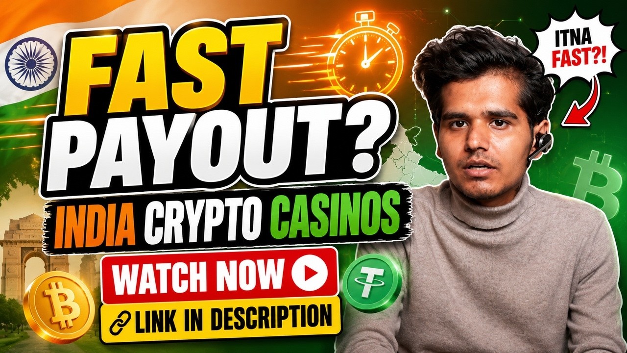 ⚡Fast Payout Crypto Casino India 🪙 Which Should You Pick🏆