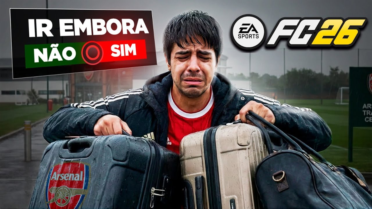 JA ESTOU DE MALAS PRONTAS PARA IR EMBORA! MC JOGADOR - EPI 76 -  FC 26