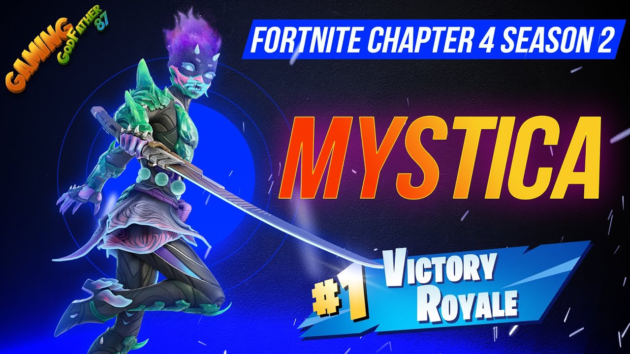 🔮 Fortnite Ch. 4 S2: Mystica's Rise to Glory - Epic Gameplay & Thrilling Moments 🎭💯 #Fortnite