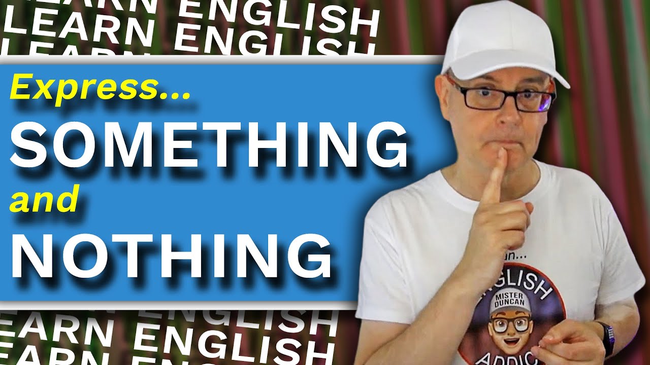 'SOMETHING' & 'NOTHING' /  How to express something and nothing in English / Learn English in 2026