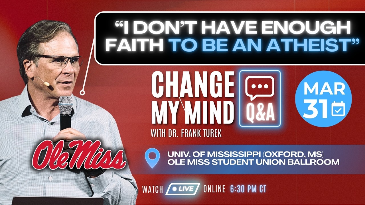 'Change My Mind' LIVE Q&A from Ole Miss (Oxford, MS)