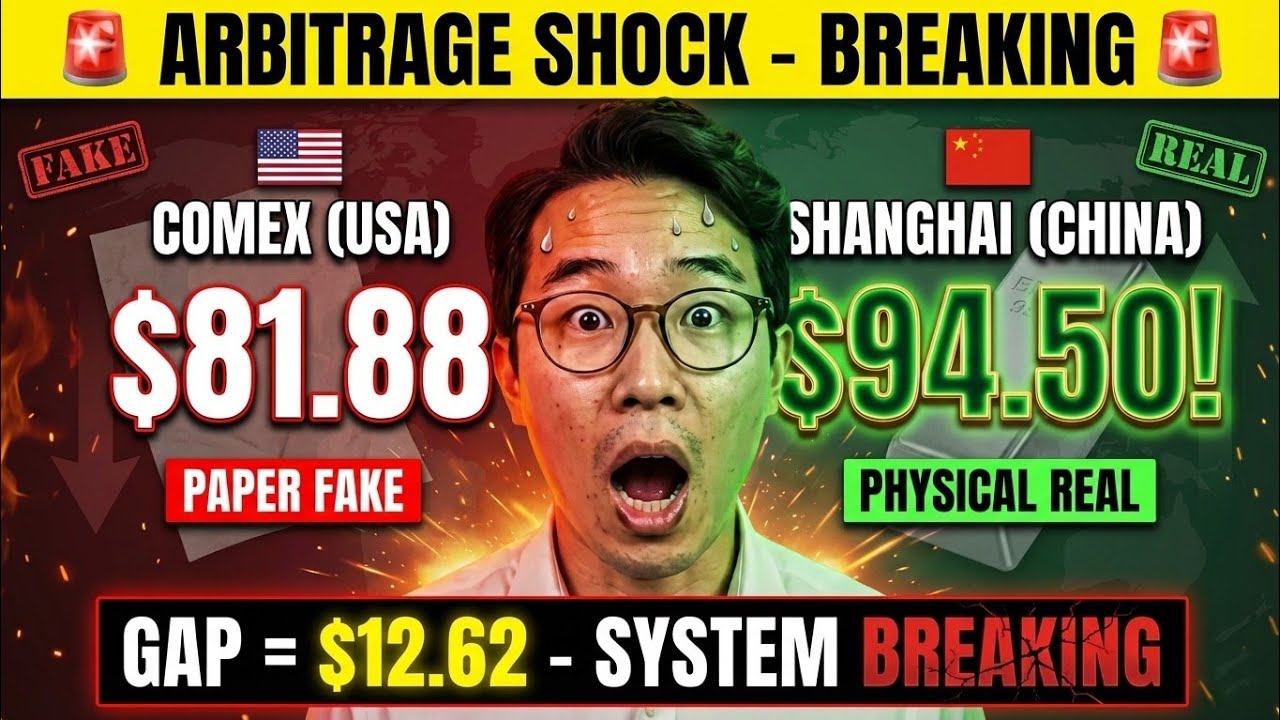 🚨 URGENT: Silver Price SPLITS Into Two Different Markets - The System Is Breaking 🚨