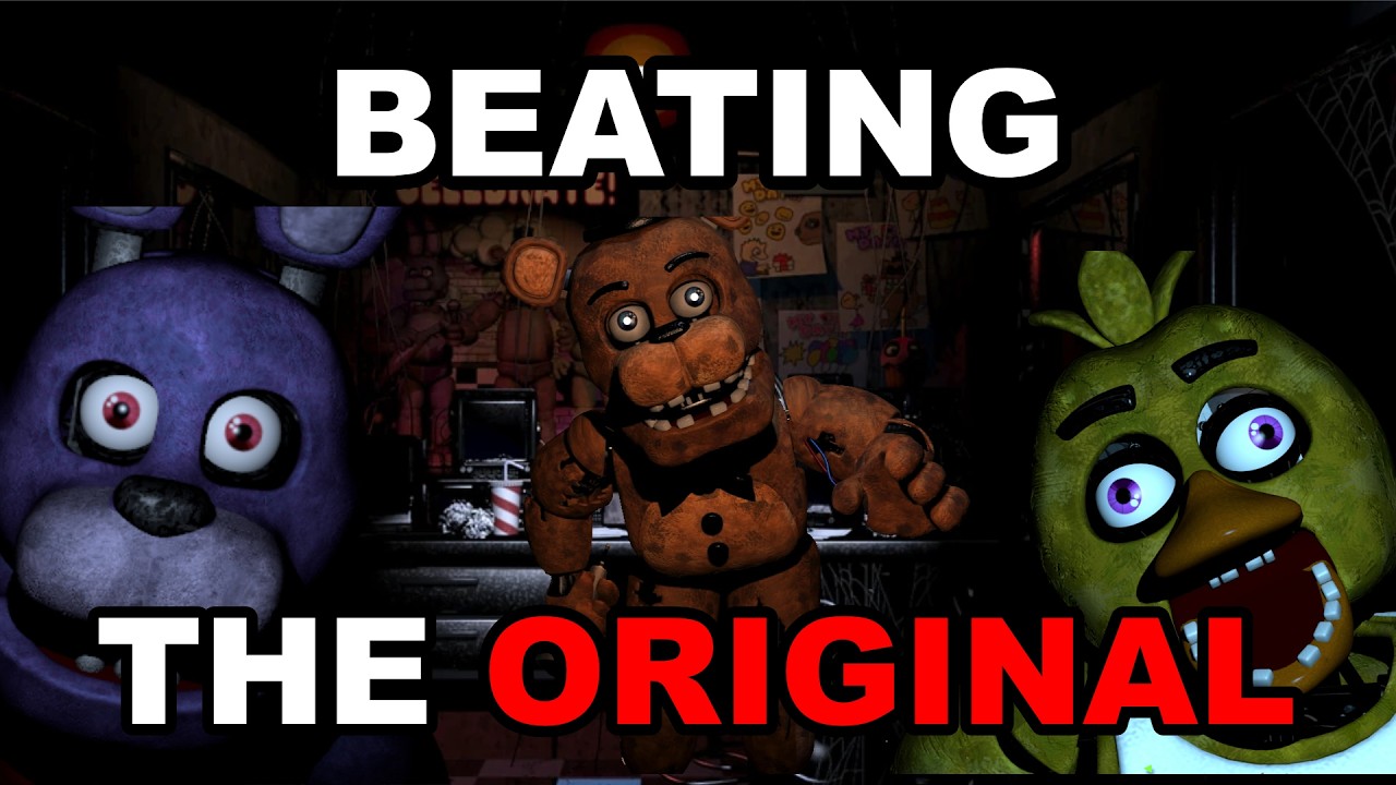 Trying to Survive FNAF 1 LIVE