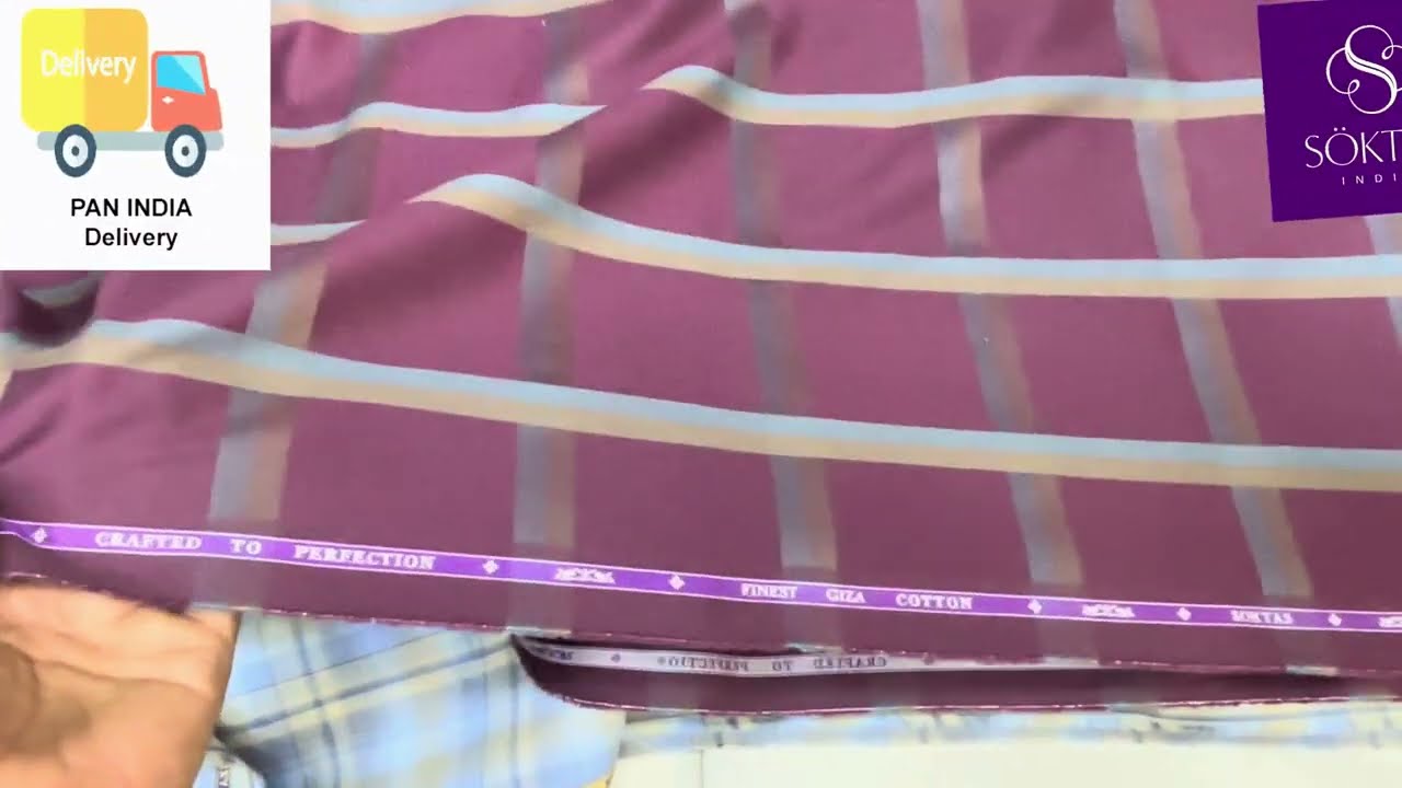 Premium superfine cotton shirt fabric #cheapest #price #fashion #arvind #soktas #grasim 