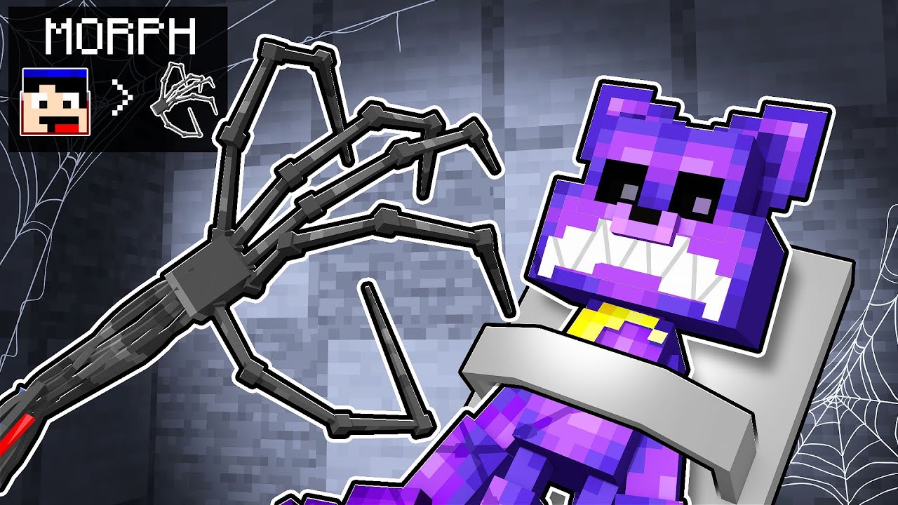 TROLEI o CATNAP me Disfarçando de EXPERIMENTO 1006 no Minecraft