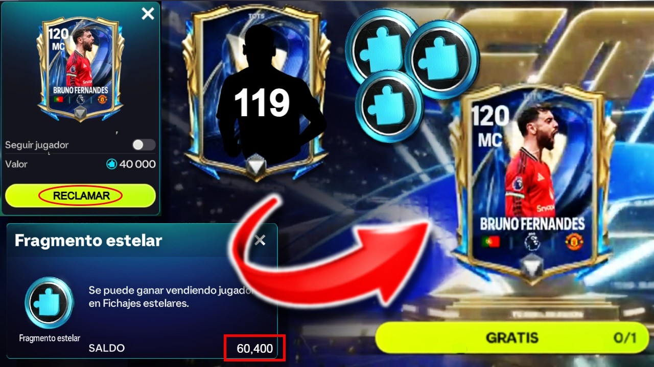 🎁&iexcl;COMO CONSEGUIR 60,000 FRAGMENTOS GR&Aacute;TIS en FC MOBILE! GRL +120 GR&Aacute;TIS Y M&Aacute;S! 🤯