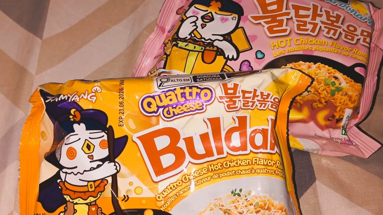 fazendo miojo coreano do jeito mais pobre possível 