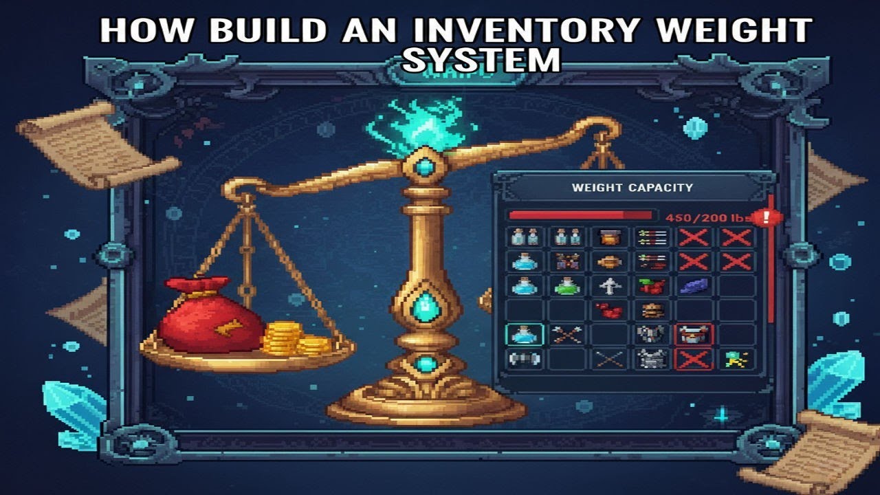 Inventory Weight System Tutorial (RPG MAKER)