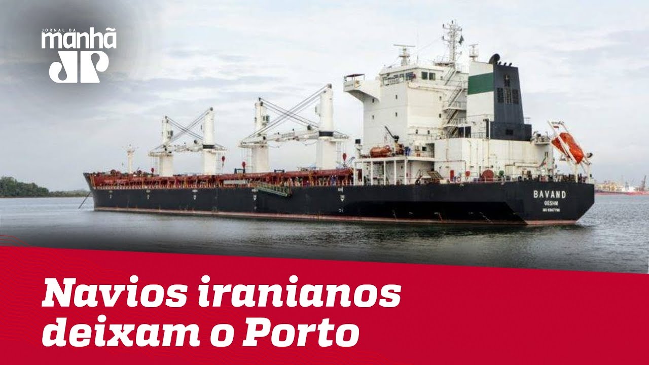 Navios iranianos s&atilde;o abastecidos e deixam o Porto de Paranagu&aacute; ap&oacute;s 50 dias parados