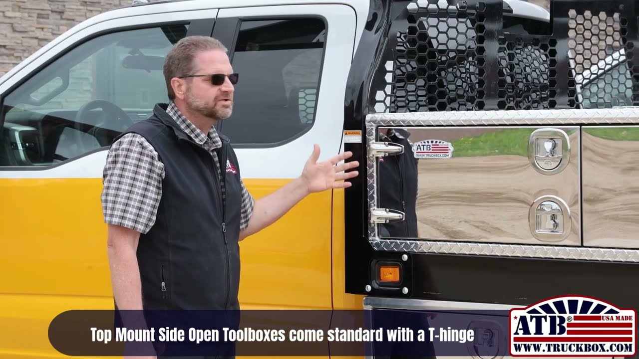 SR41 Series Top Mount & Underbody Truck Toolboxes – Heavy-Duty Storage - American Truckboxes