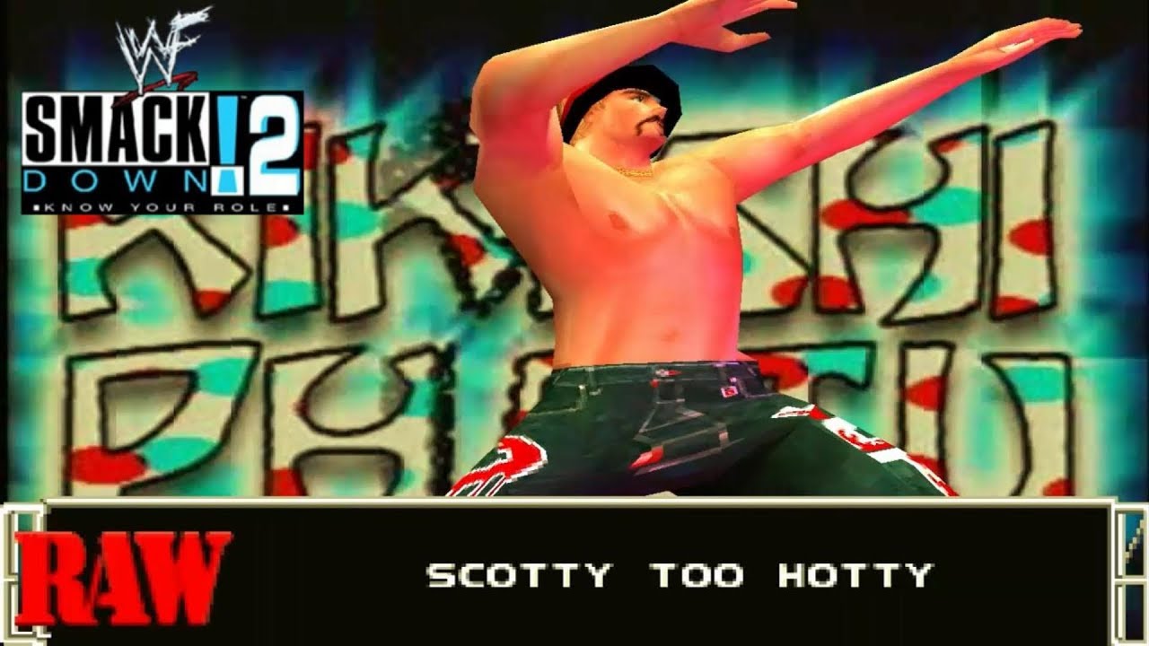 WWF Smackdown! 2 - Scotty Too Hotty Entrance (PS1)