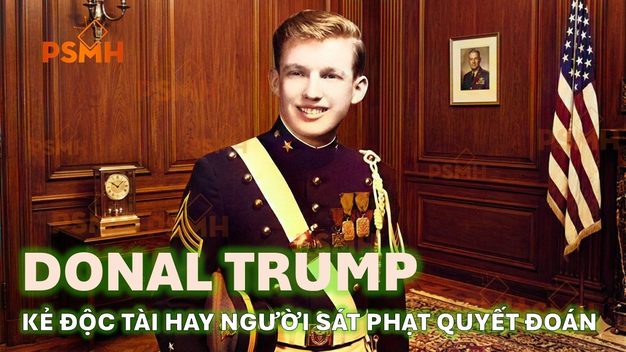 DONAL TRUMP - KẺ ĐỘC TÀI HAY NGƯỜI SÁT PHẠT QUYẾT ĐOÁN