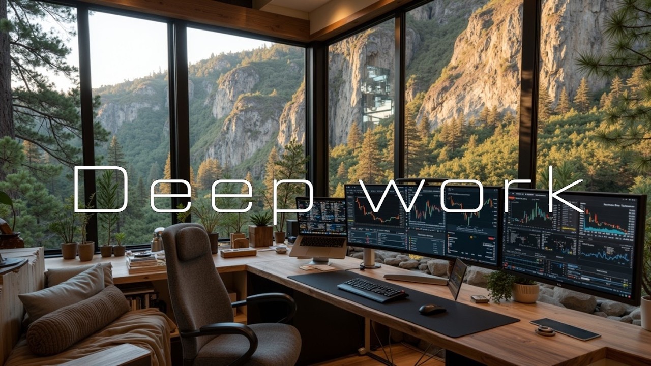 Deep Work Focus Music | Hyperfocus Flow State for Coding | Dark Ambient No Distractions