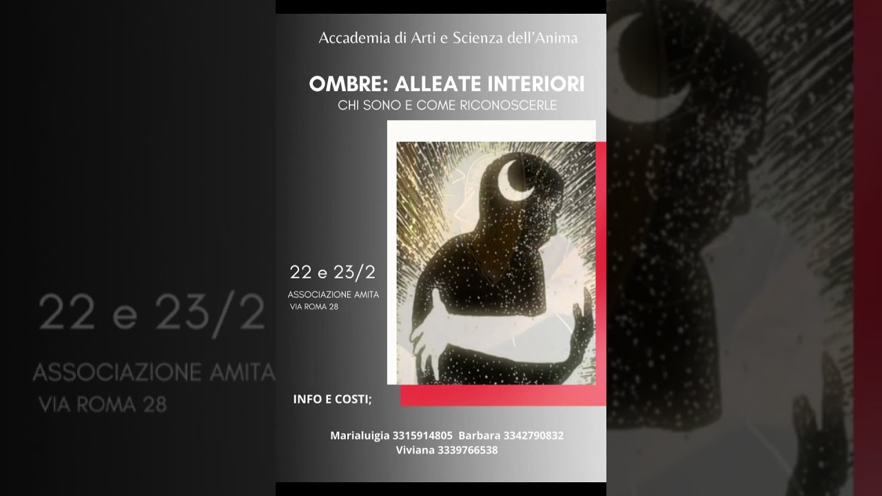 #podcast - Accademia di Arti e Scienza dell'Anima - Ombre: Alleate Interiori