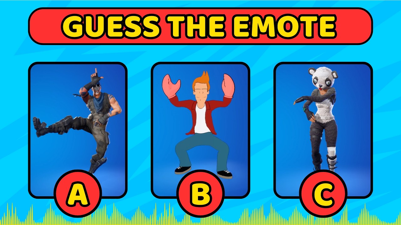 Угадай танец из FORTNITE по звуку