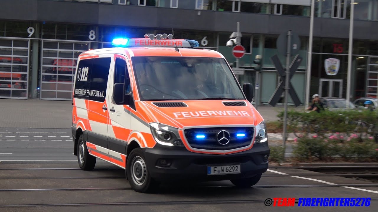 4x ELW C-Dienst BF Frankfurt am Main Feuer- und Rettungswache 1