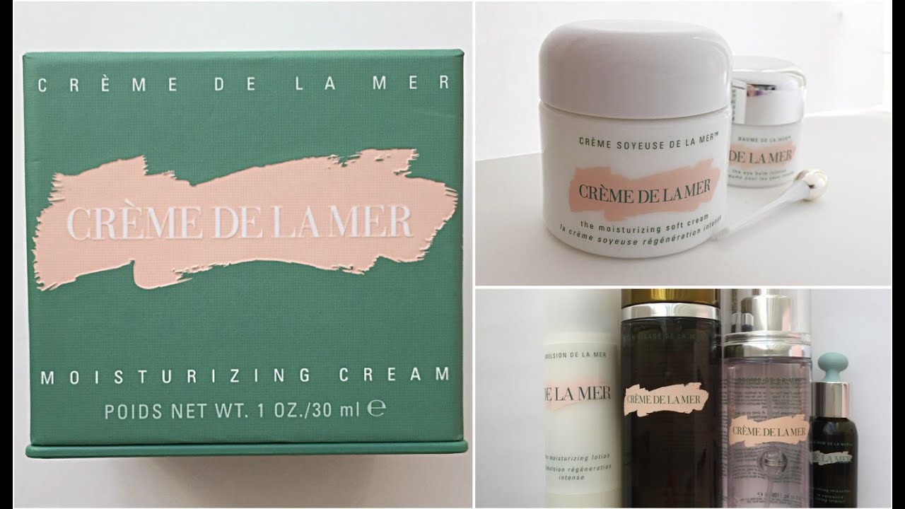 Мой уход за кожей лица  DE LA MER