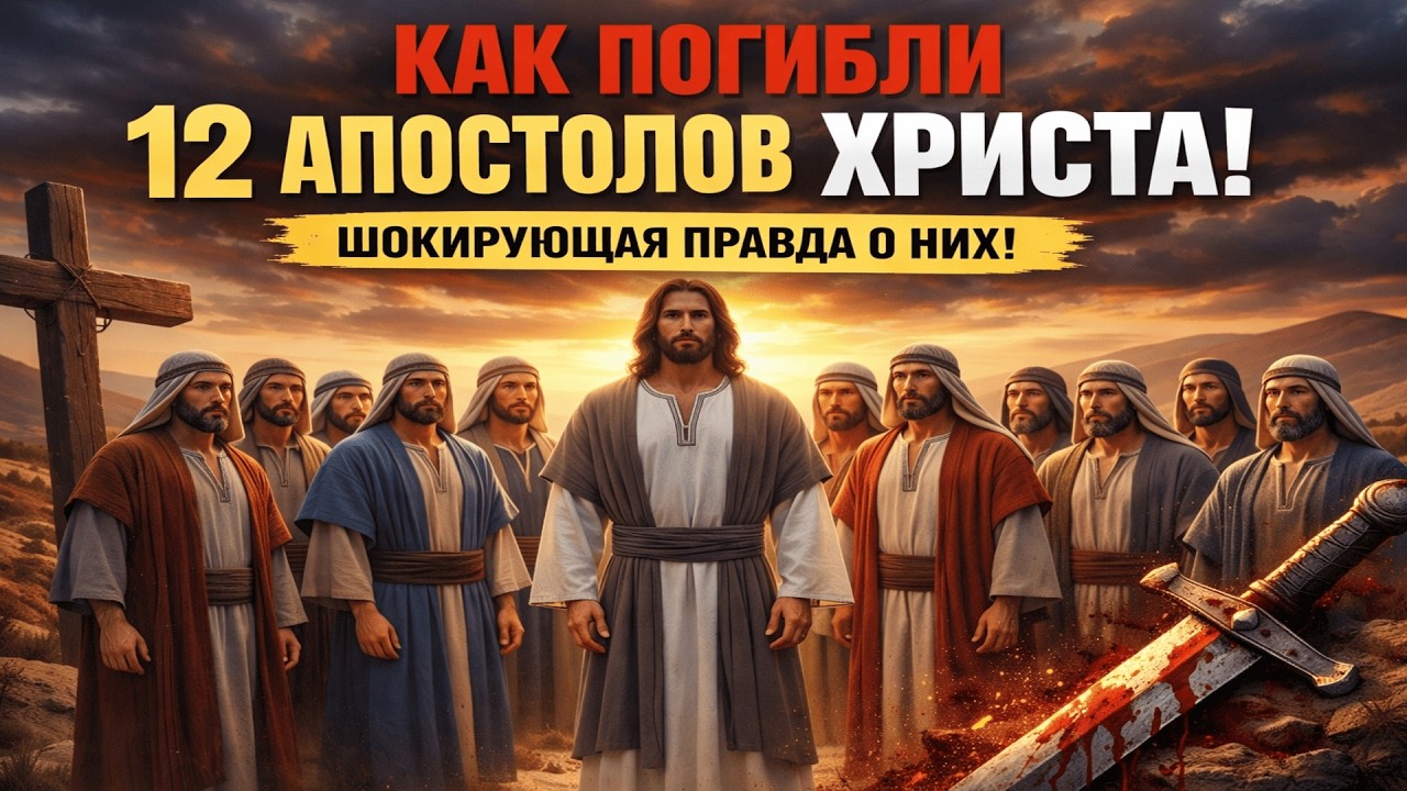 Как на самом деле умерли 12 апостолов? Тайные рукописи, скрытые церковью