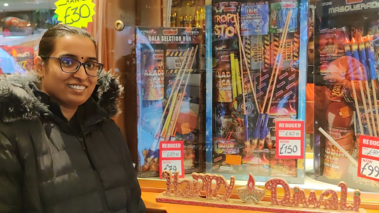Visit at fireworks shop at middlesbrough | आज हम पटाखे की दुकान पर गये| Middlesbrough UK