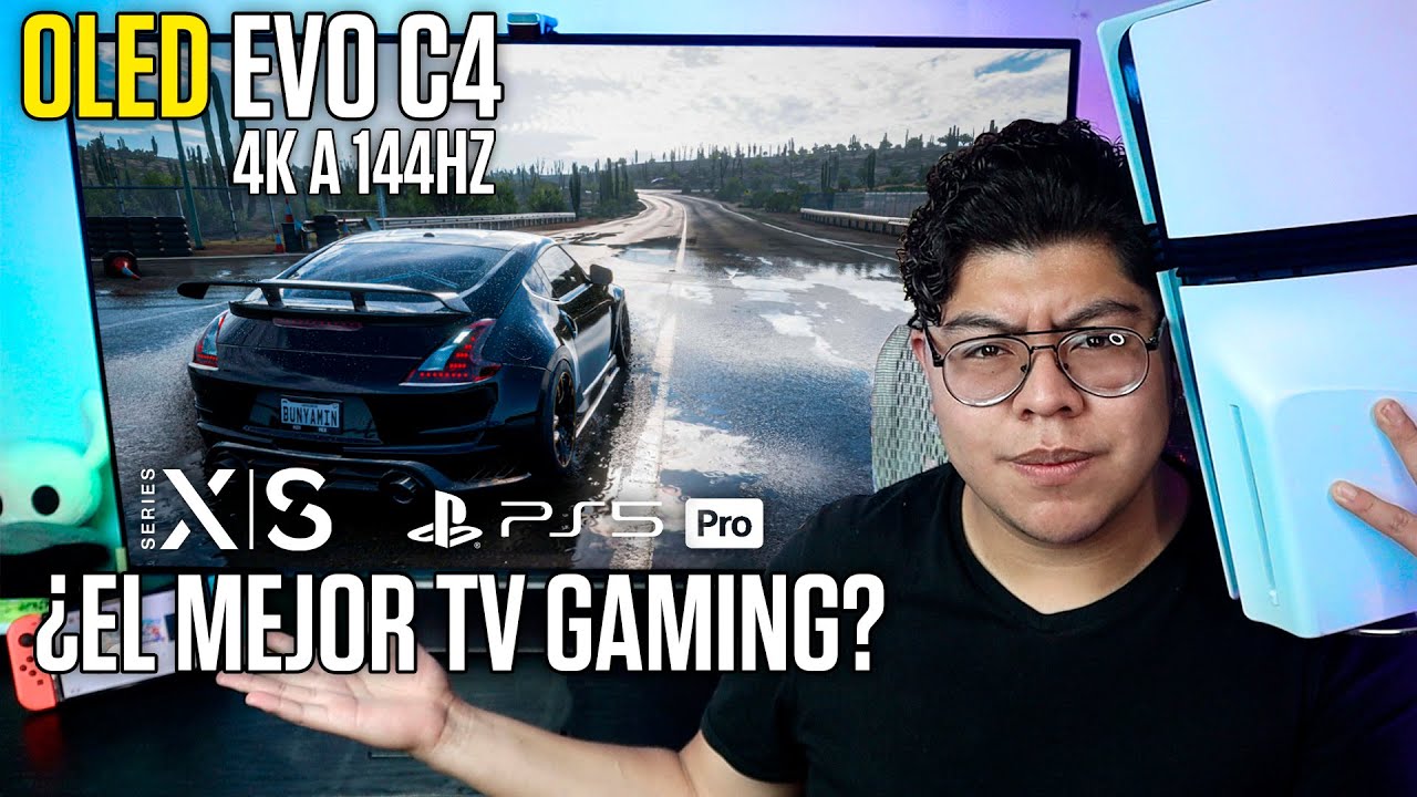 &iquest;El mejor TV OLED 4K para GAMING? LG EVO C4 - Ps5 PRO, Xbox Series X/S