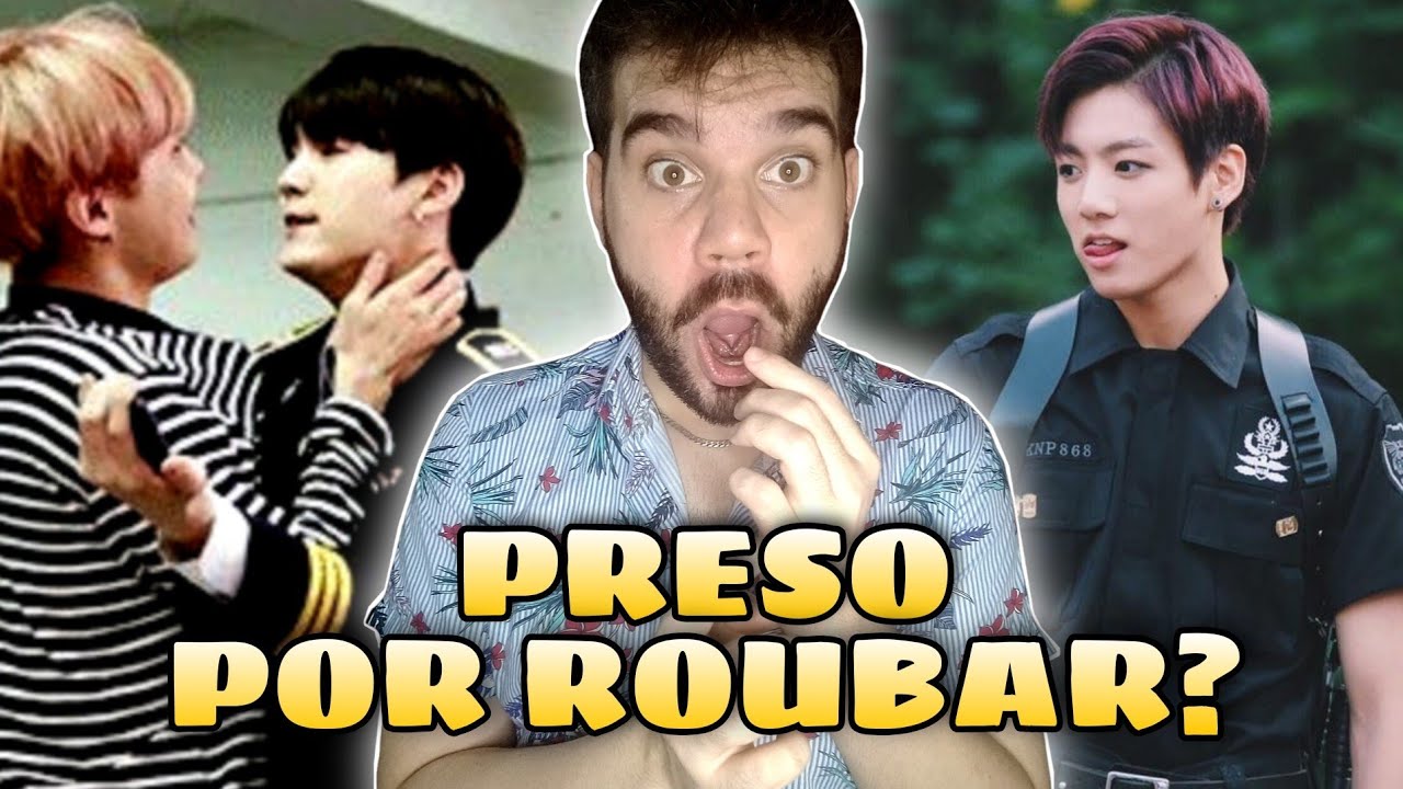 REDUBLAGEM BTS | PRESO POR ROUBAR UMA CANETA DO AMIGO?