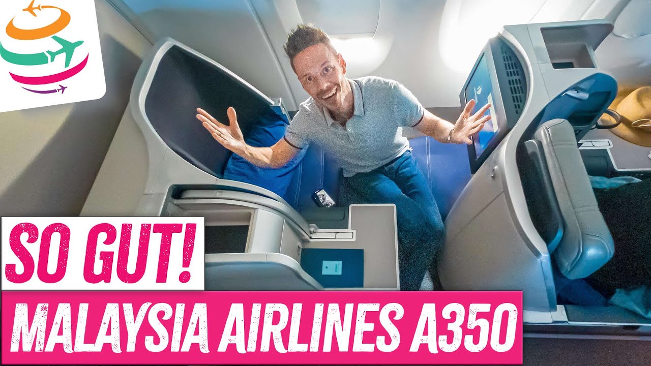 Super motiviert! Malaysia Airlines A350 Business Class | YourTravel.TV