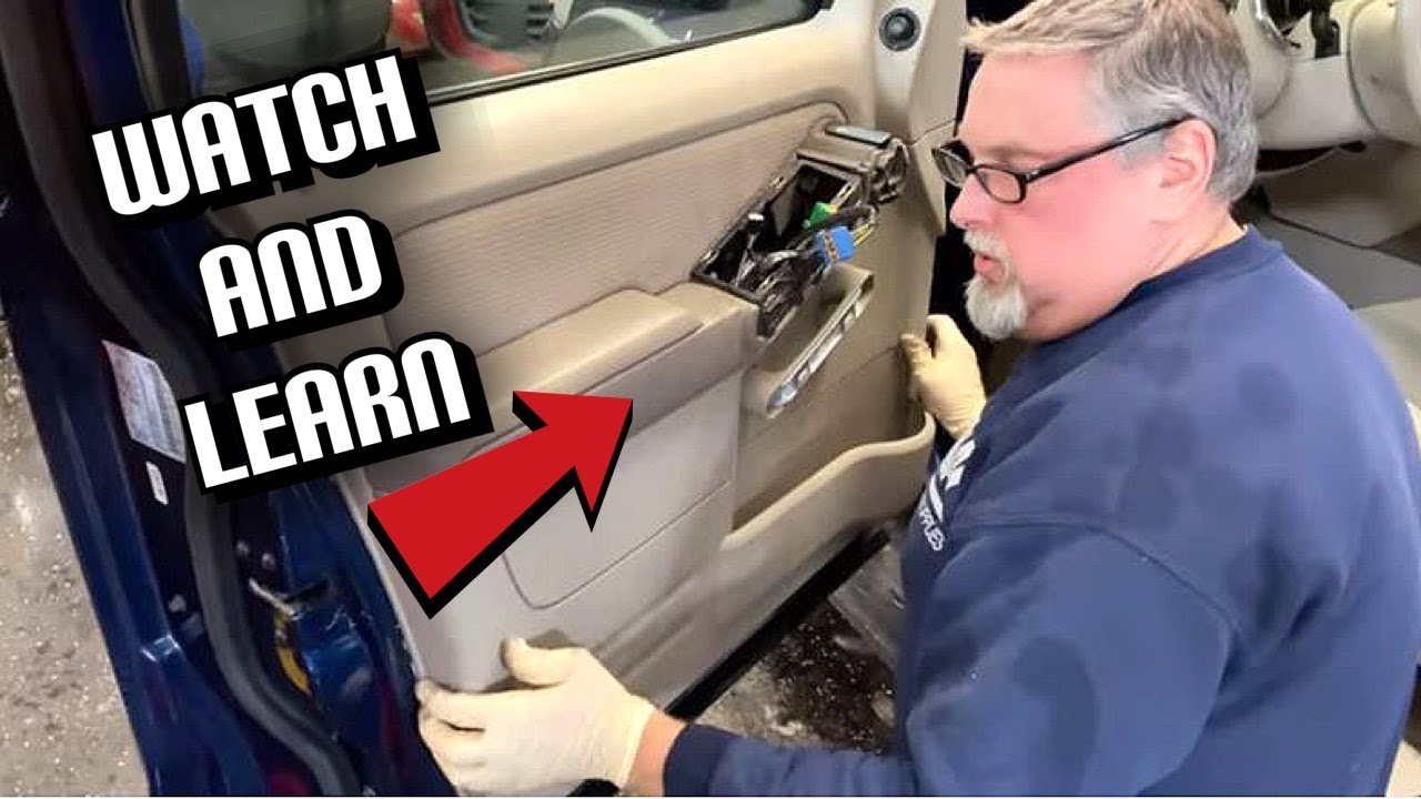How To Remove 2006-2010 Ford Explorer Door Panel
