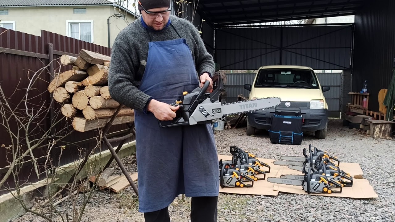 TITAN TTL759CHN 40CM 40CC PETROL CHAINSAW